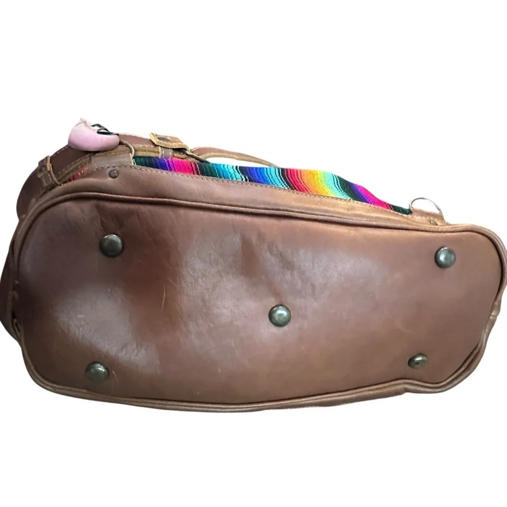 Nena and Co. CDB Tote convertible backpack Guatemala OG Revival leather